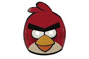 Kaukės "Angry Birds" (6 vnt)